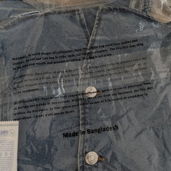 Sofia by Sofia Vergara Light Blue Denim Vest - Picture 8 of 8